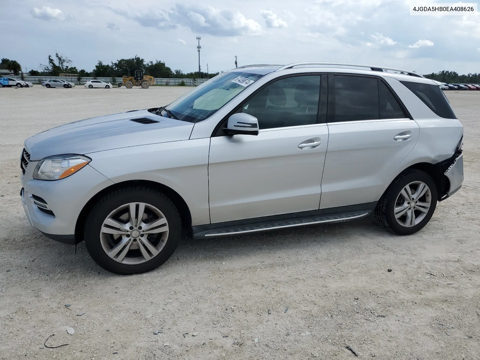 2014 Mercedes-Benz Ml 350 4Matic VIN: 4JGDA5HB0EA408626 Lot: 67439874