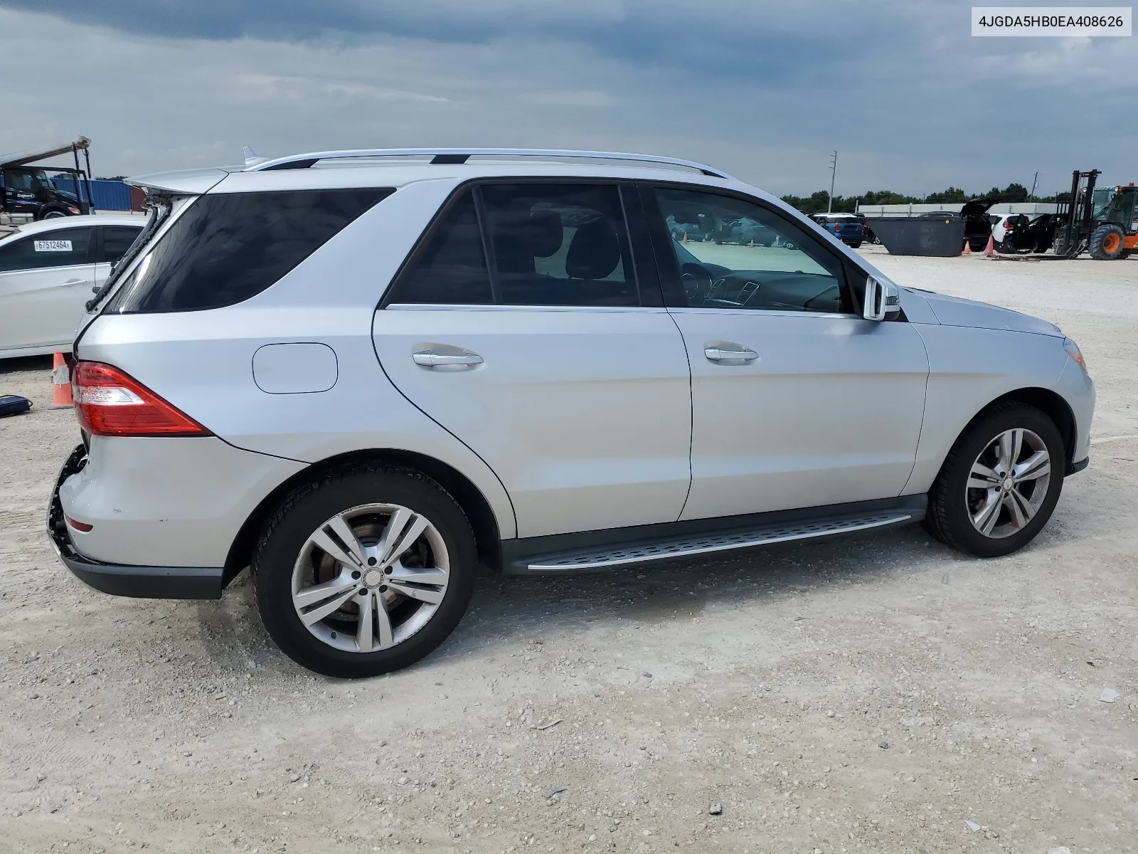 2014 Mercedes-Benz Ml 350 4Matic VIN: 4JGDA5HB0EA408626 Lot: 67439874