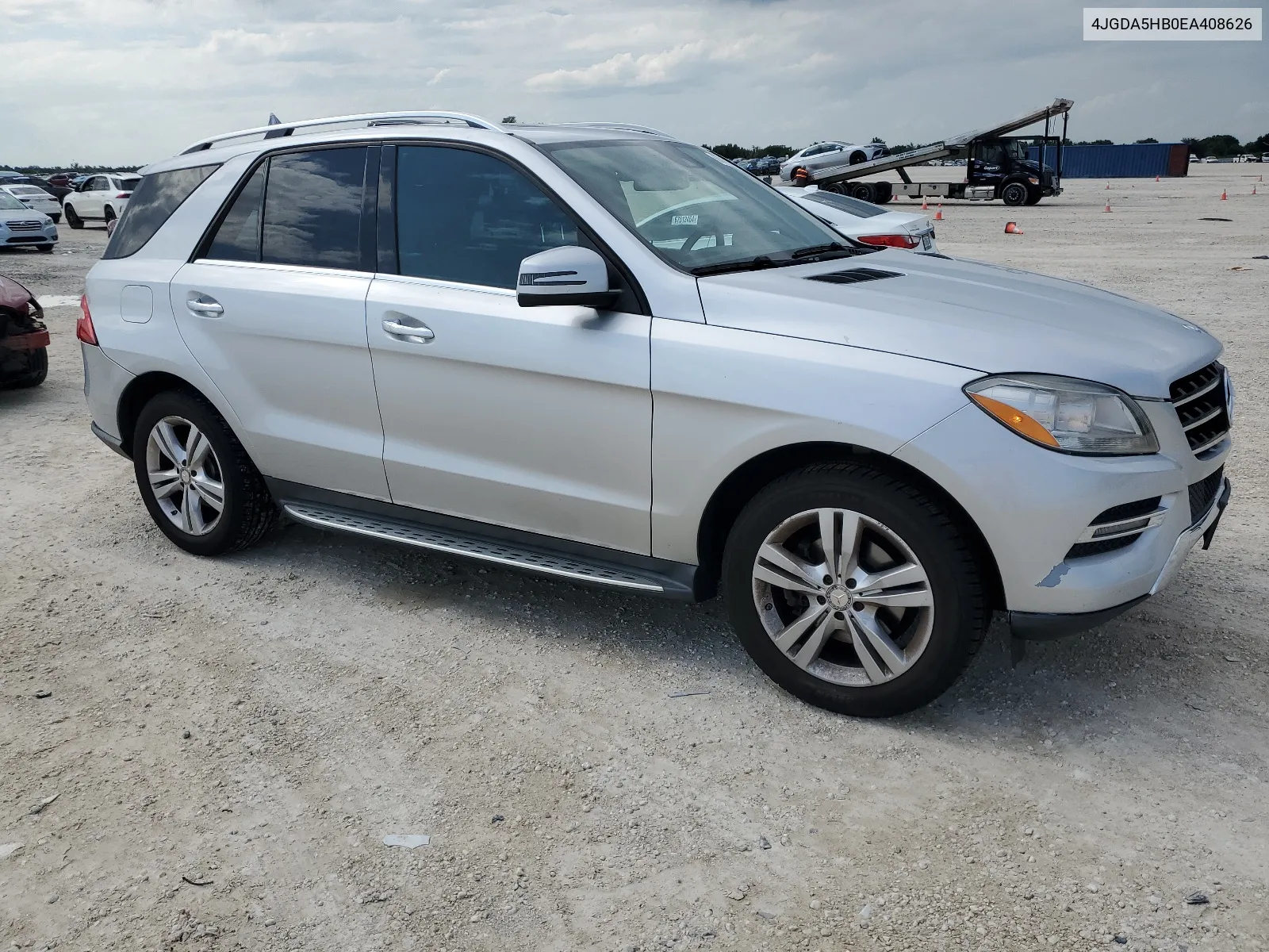 2014 Mercedes-Benz Ml 350 4Matic VIN: 4JGDA5HB0EA408626 Lot: 67439874