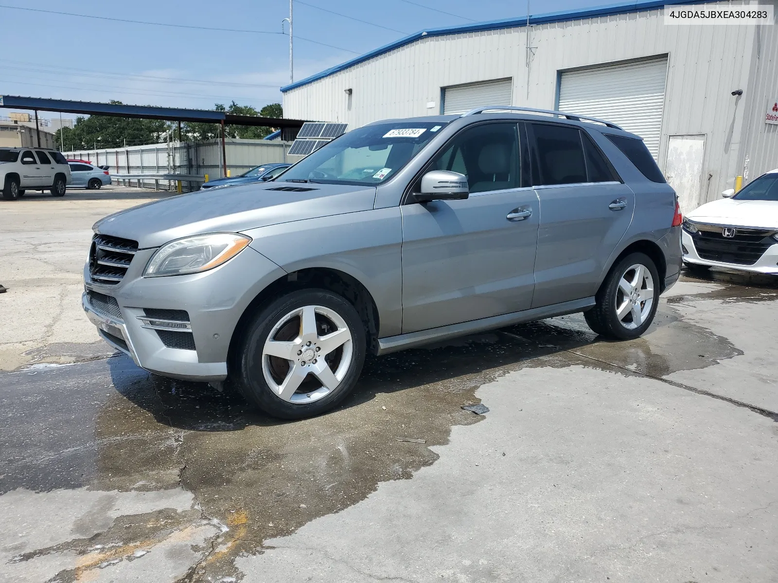 2014 Mercedes-Benz Ml 350 VIN: 4JGDA5JBXEA304283 Lot: 67933784