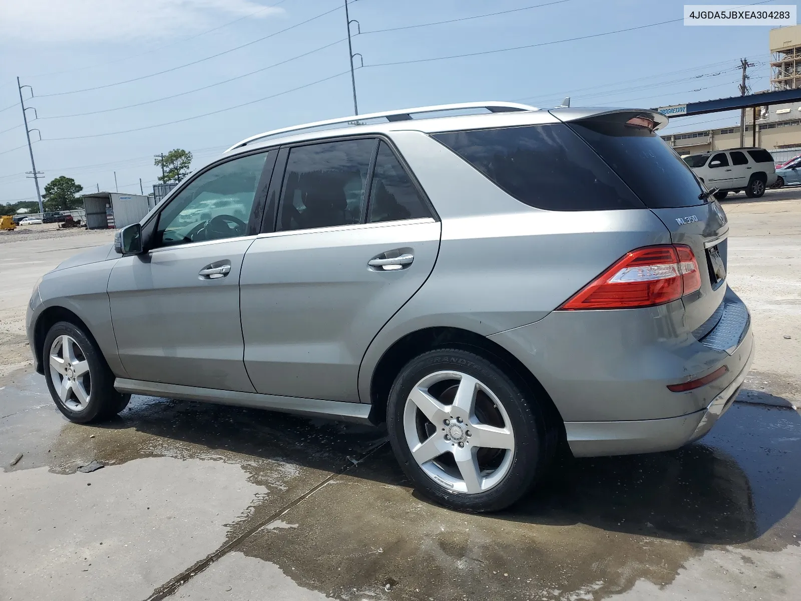 2014 Mercedes-Benz Ml 350 VIN: 4JGDA5JBXEA304283 Lot: 67933784