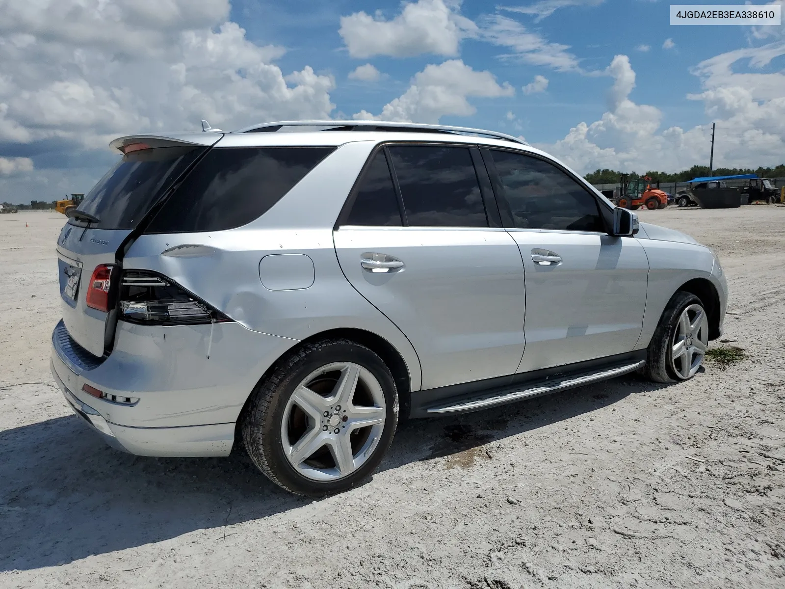 2014 Mercedes-Benz Ml 350 Bluetec VIN: 4JGDA2EB3EA338610 Lot: 68075504