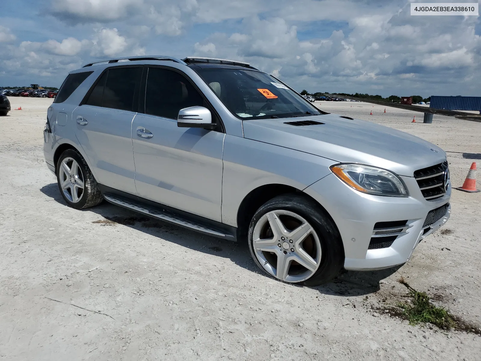 2014 Mercedes-Benz Ml 350 Bluetec VIN: 4JGDA2EB3EA338610 Lot: 68075504