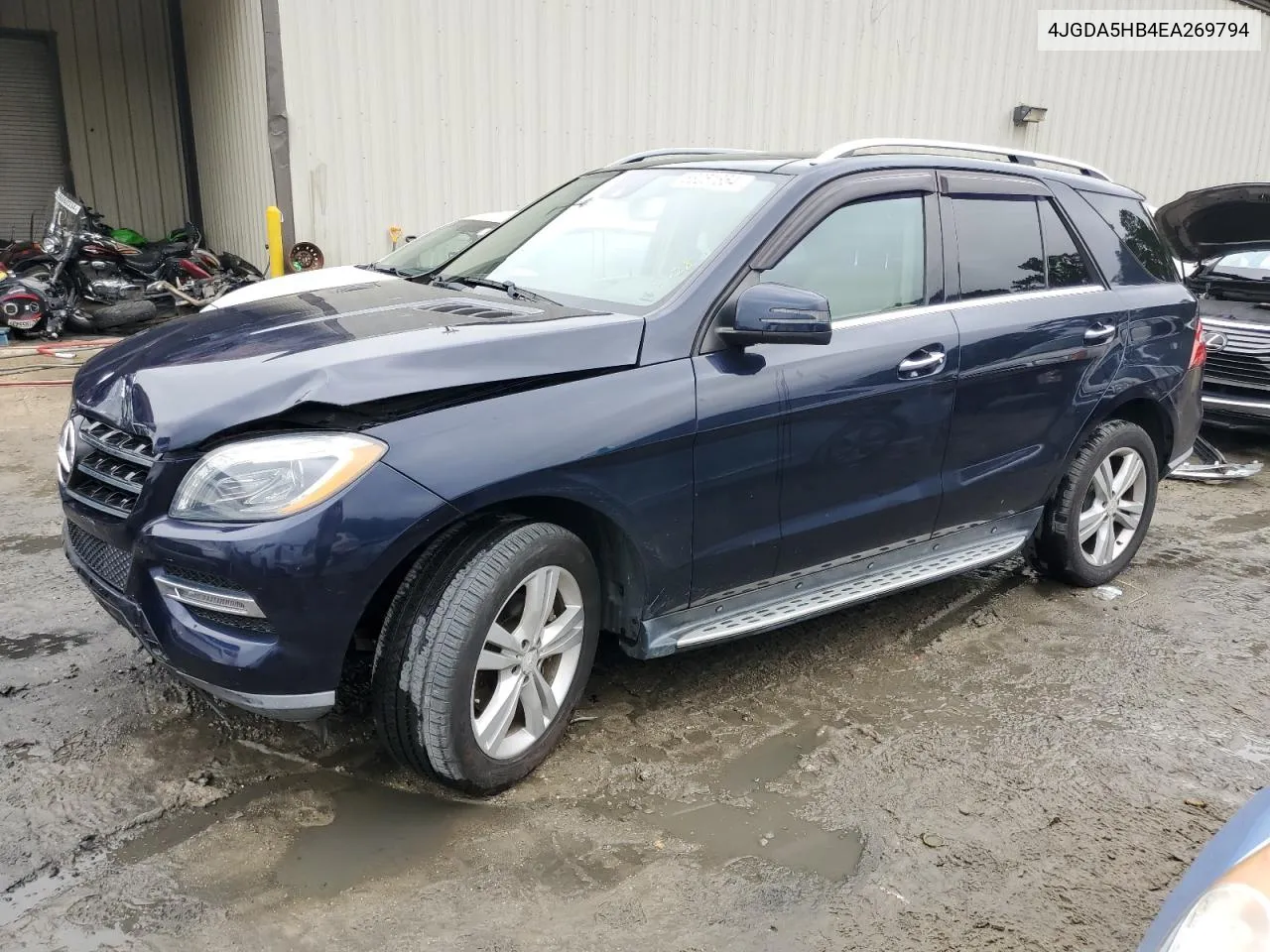 2014 Mercedes-Benz Ml 350 4Matic VIN: 4JGDA5HB4EA269794 Lot: 68251854