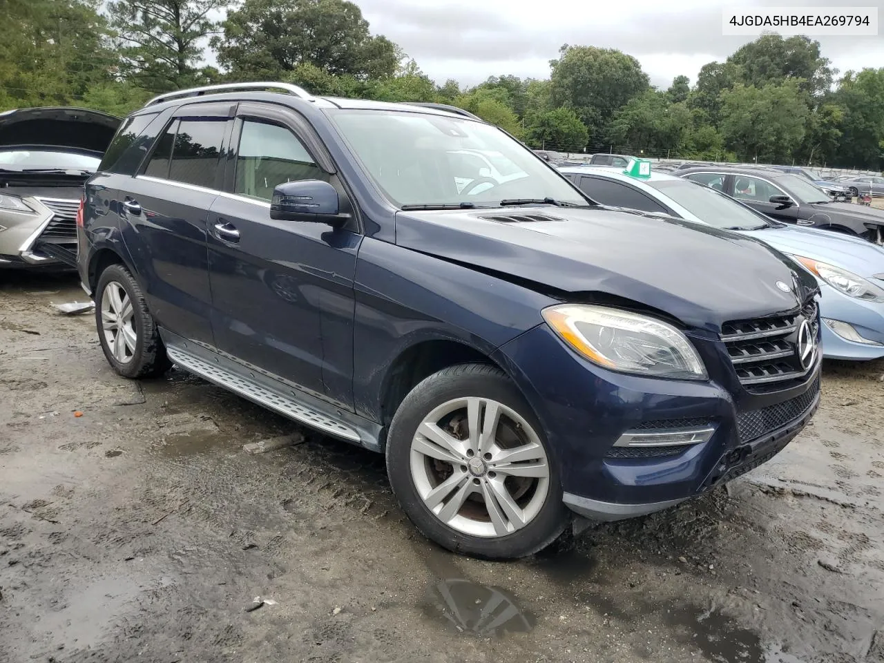 2014 Mercedes-Benz Ml 350 4Matic VIN: 4JGDA5HB4EA269794 Lot: 68251854