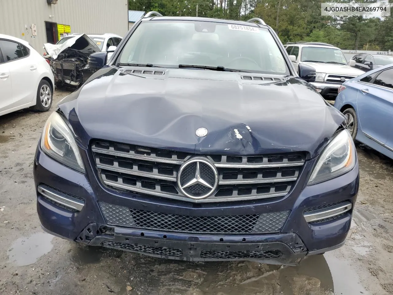 2014 Mercedes-Benz Ml 350 4Matic VIN: 4JGDA5HB4EA269794 Lot: 68251854