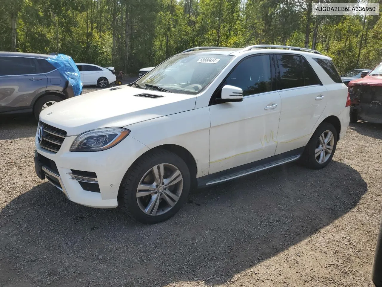 2014 Mercedes-Benz Ml 350 Bluetec VIN: 4JGDA2EB6EA336950 Lot: 68650434