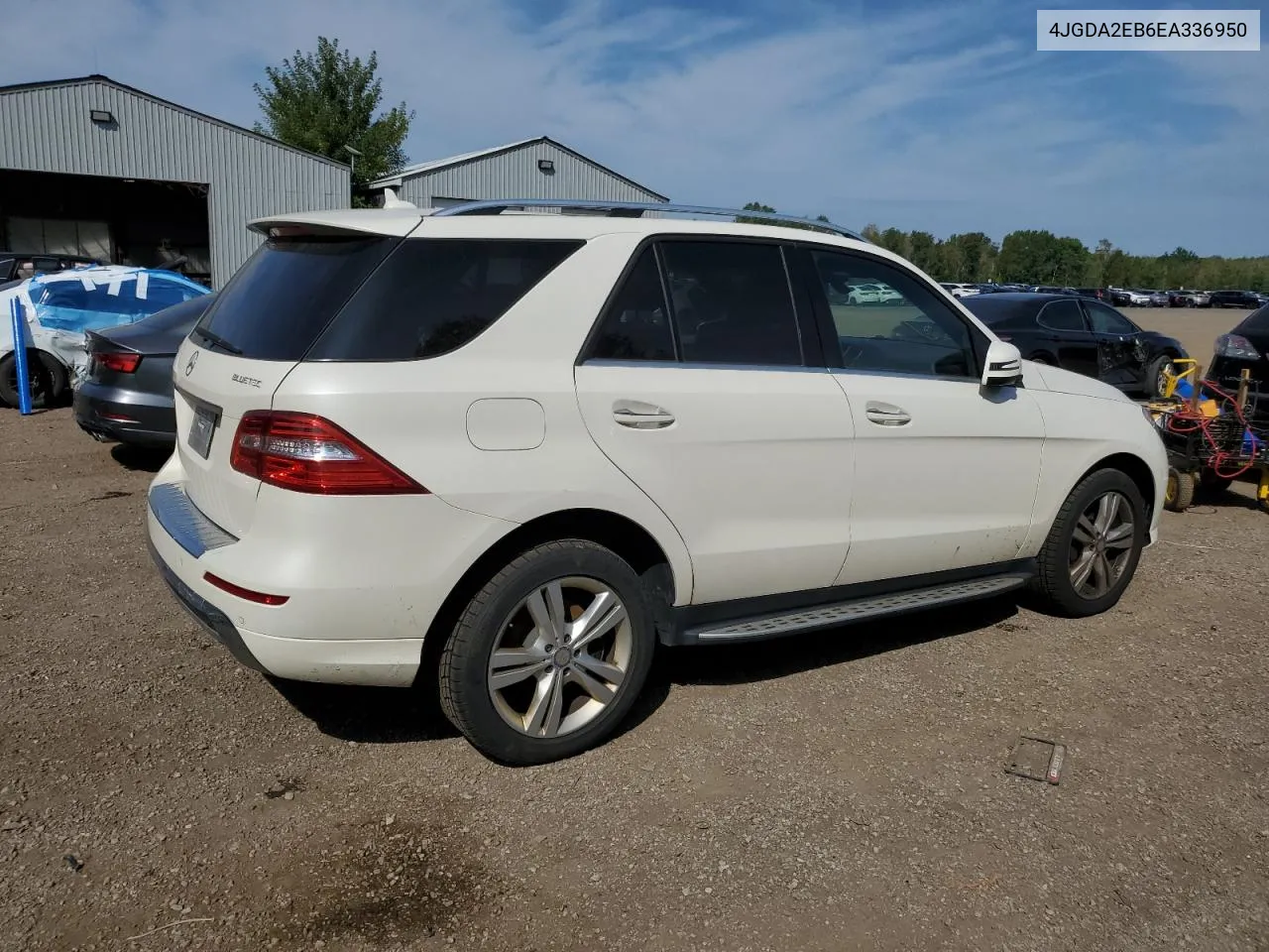 2014 Mercedes-Benz Ml 350 Bluetec VIN: 4JGDA2EB6EA336950 Lot: 68650434