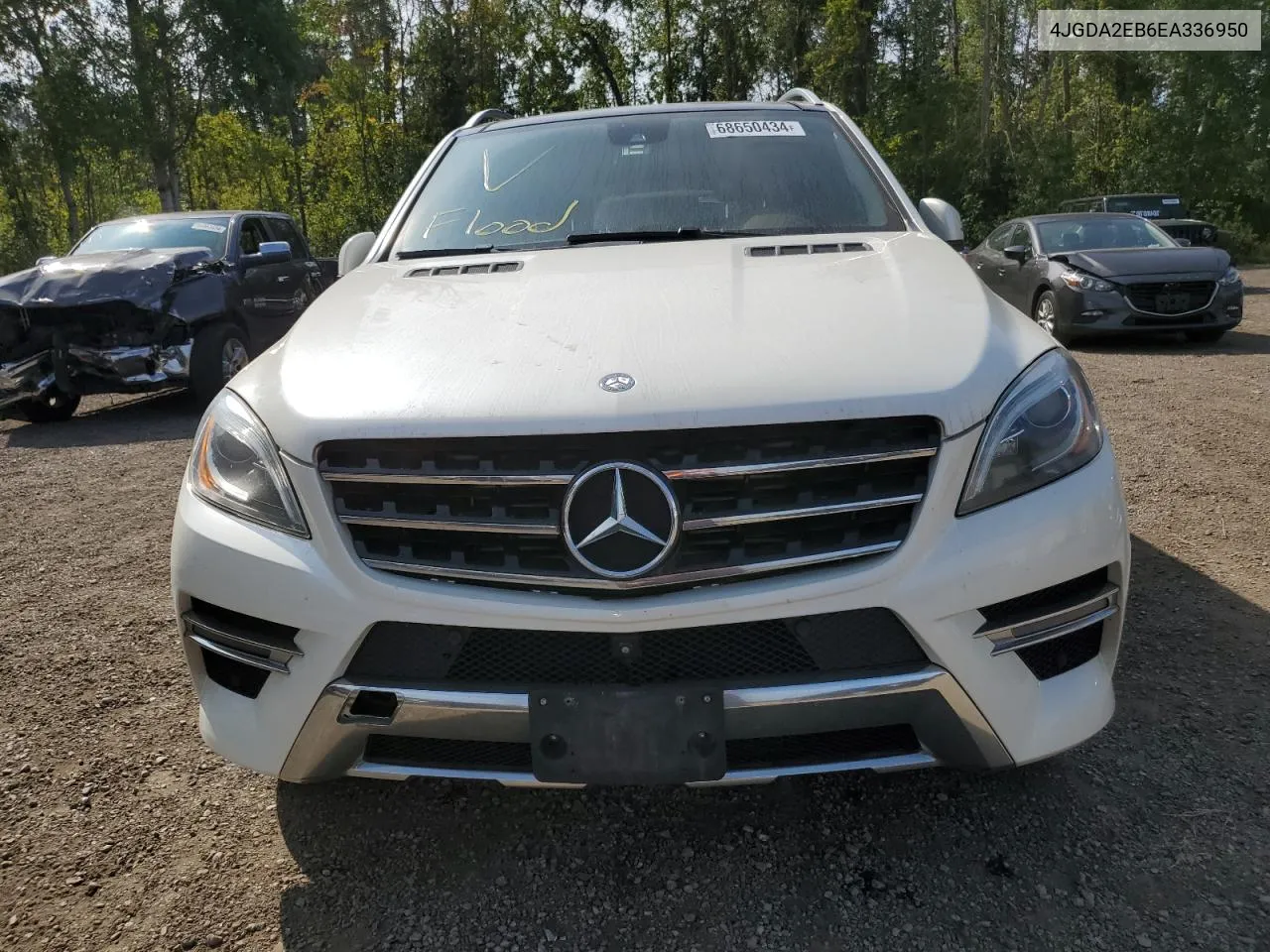 2014 Mercedes-Benz Ml 350 Bluetec VIN: 4JGDA2EB6EA336950 Lot: 68650434