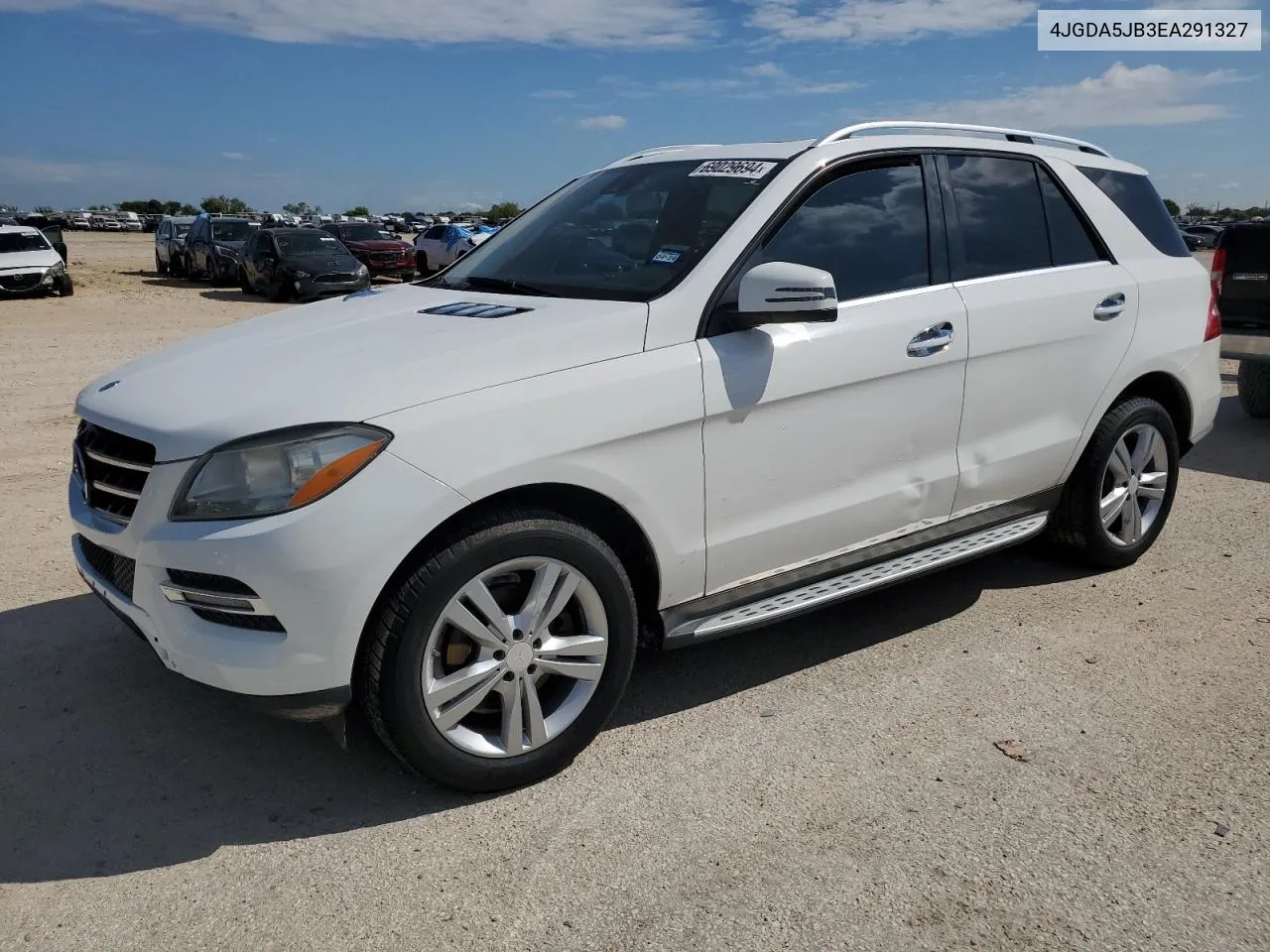 2014 Mercedes-Benz Ml 350 VIN: 4JGDA5JB3EA291327 Lot: 69029694