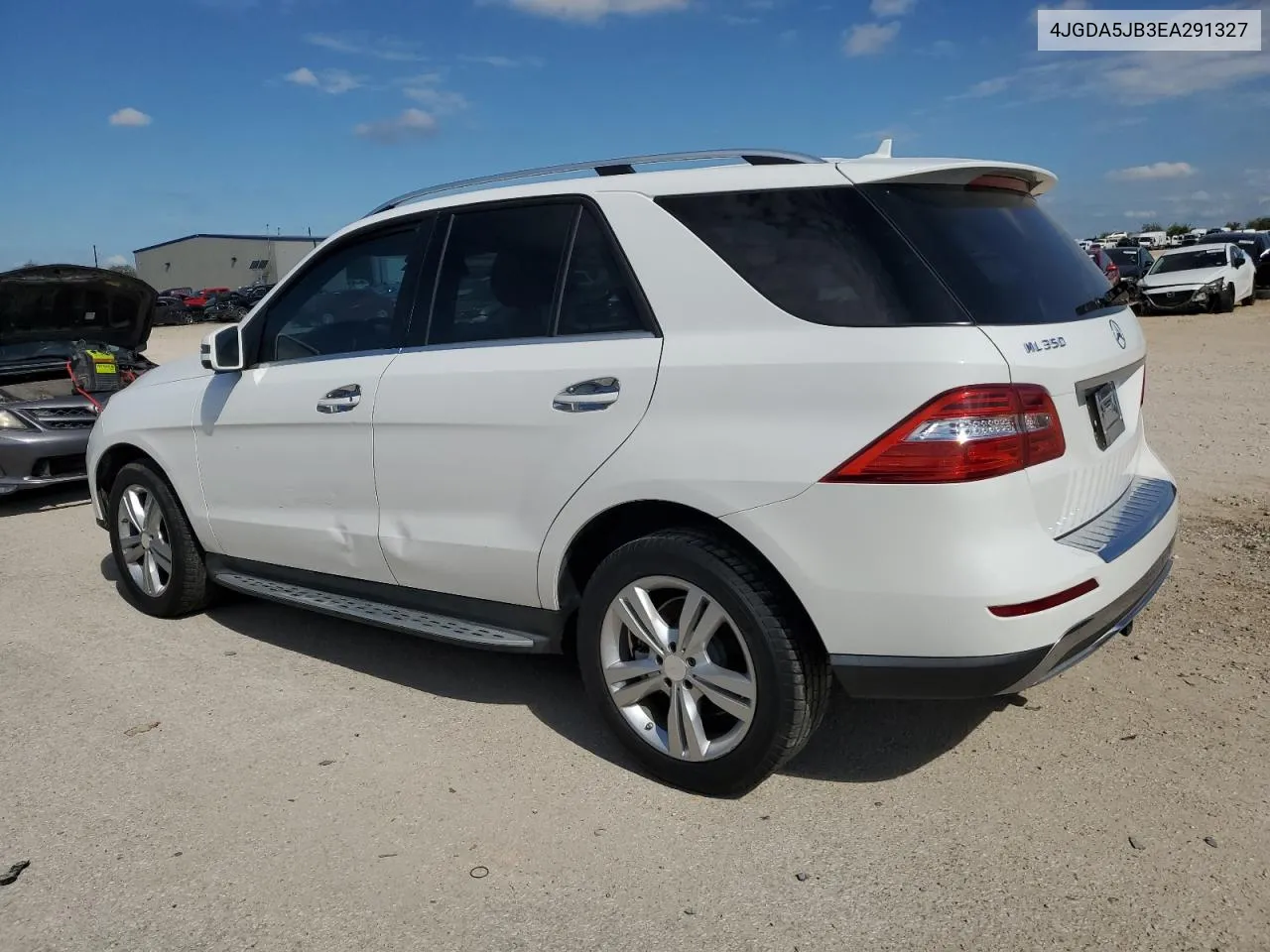 2014 Mercedes-Benz Ml 350 VIN: 4JGDA5JB3EA291327 Lot: 69029694