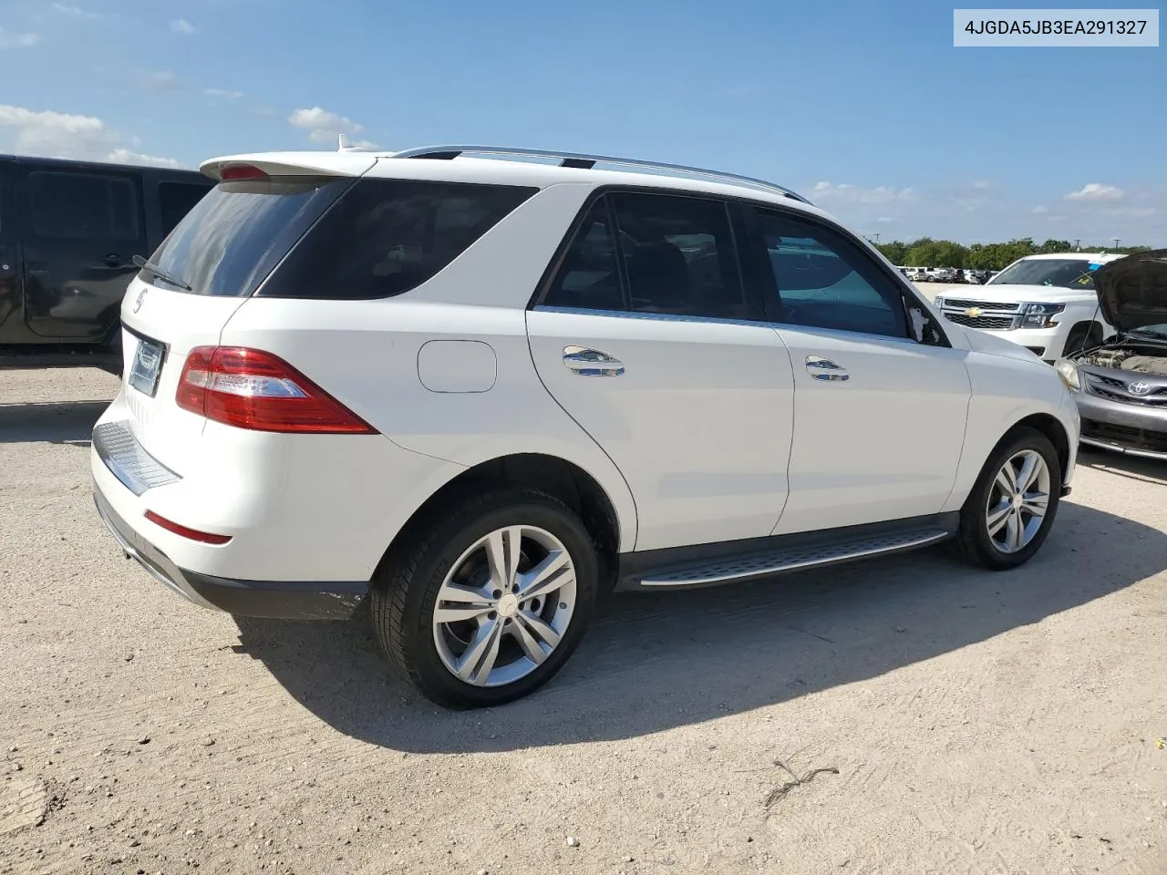 2014 Mercedes-Benz Ml 350 VIN: 4JGDA5JB3EA291327 Lot: 69029694