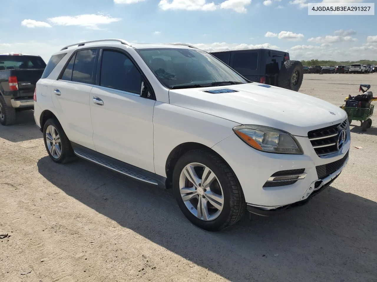 2014 Mercedes-Benz Ml 350 VIN: 4JGDA5JB3EA291327 Lot: 69029694