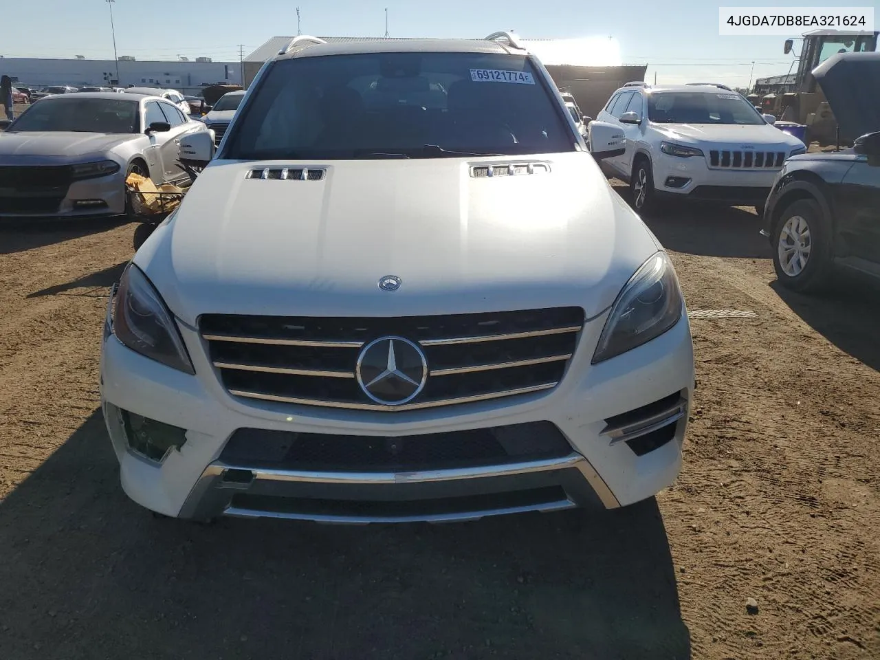 2014 Mercedes-Benz Ml 550 4Matic VIN: 4JGDA7DB8EA321624 Lot: 69121774