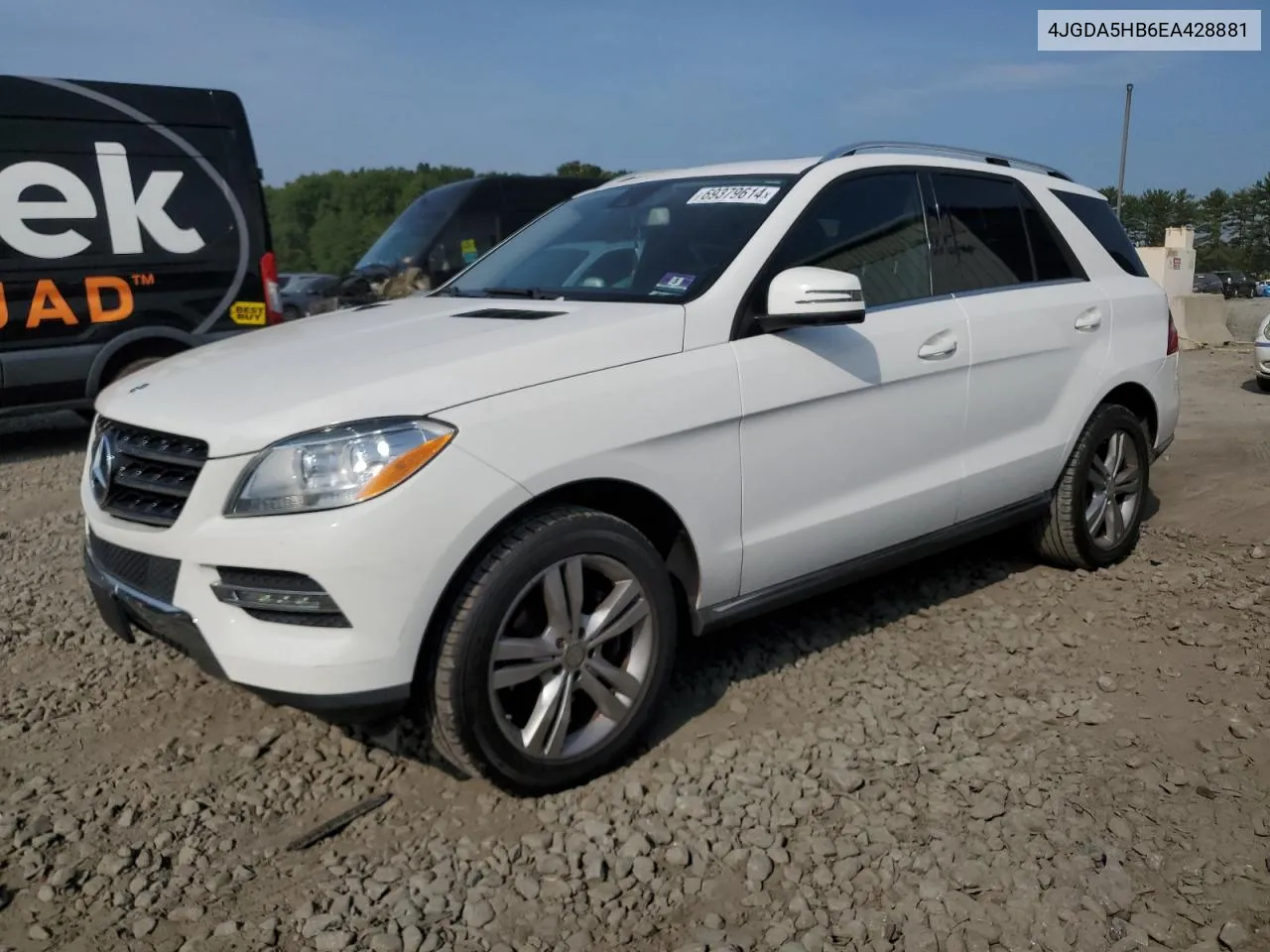 2014 Mercedes-Benz Ml 350 4Matic VIN: 4JGDA5HB6EA428881 Lot: 69379614