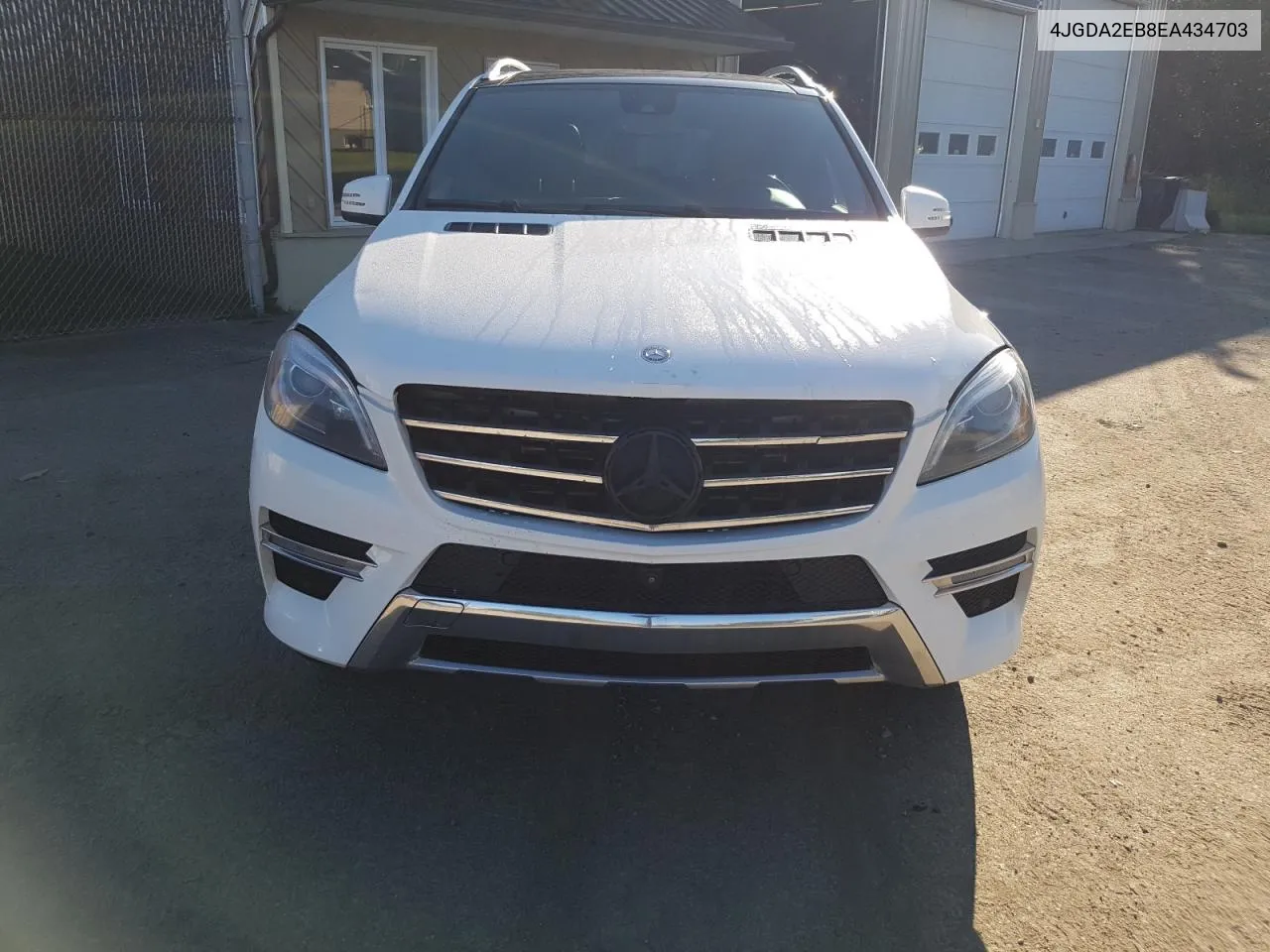 2014 Mercedes-Benz Ml 350 Bluetec VIN: 4JGDA2EB8EA434703 Lot: 69489774