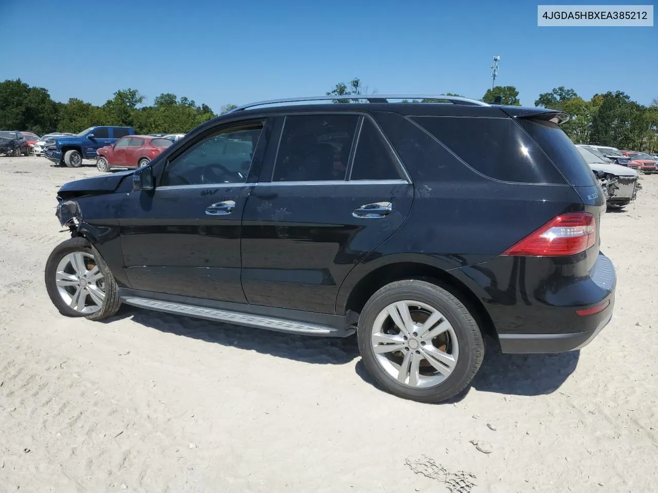 2014 Mercedes-Benz Ml 350 4Matic VIN: 4JGDA5HBXEA385212 Lot: 69788314