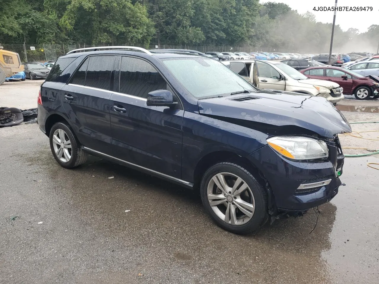 2014 Mercedes-Benz Ml 350 4Matic VIN: 4JGDA5HB7EA269479 Lot: 69956214