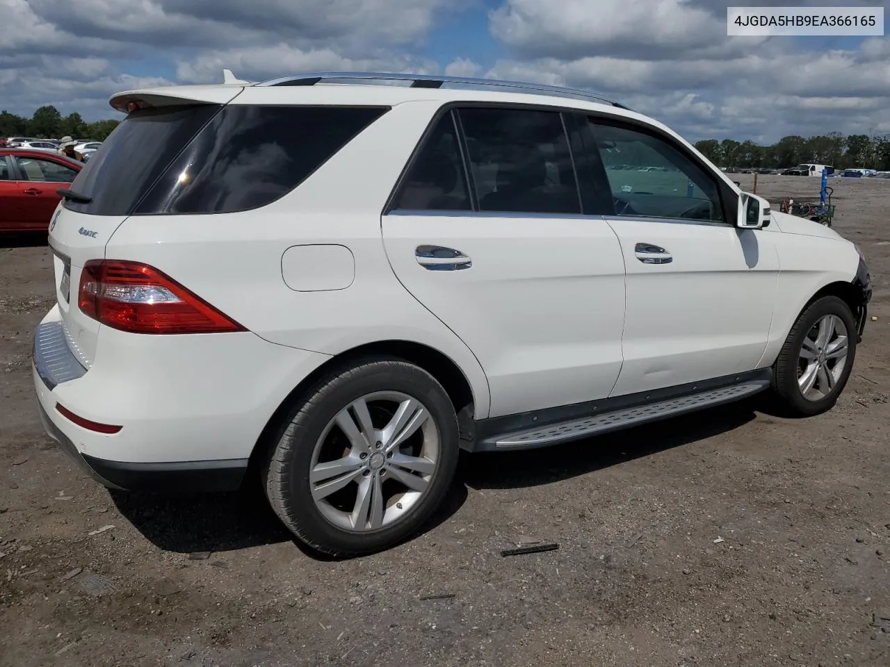 2014 Mercedes-Benz Ml 350 4Matic VIN: 4JGDA5HB9EA366165 Lot: 70526614