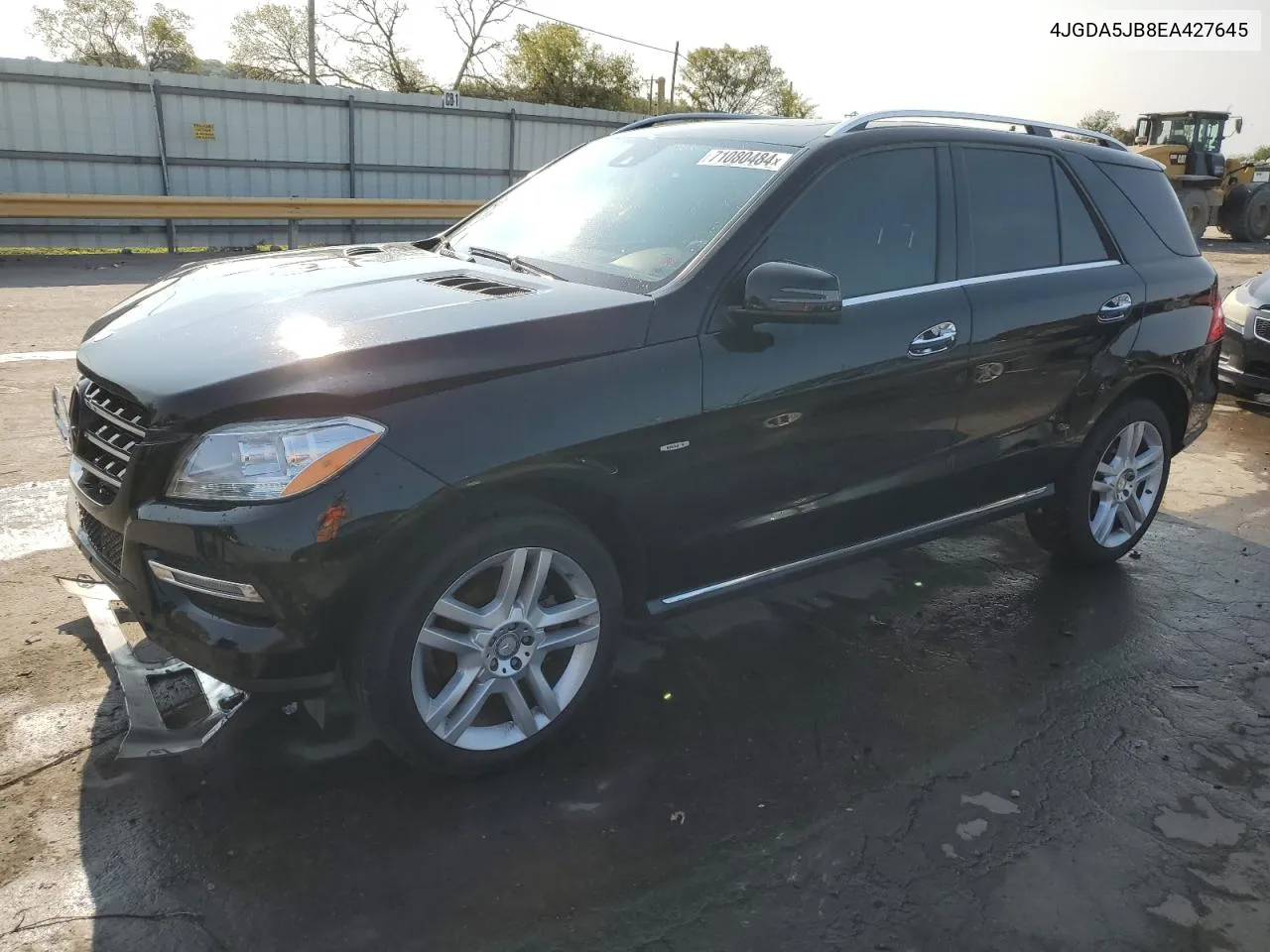 2014 Mercedes-Benz Ml 350 VIN: 4JGDA5JB8EA427645 Lot: 71080484