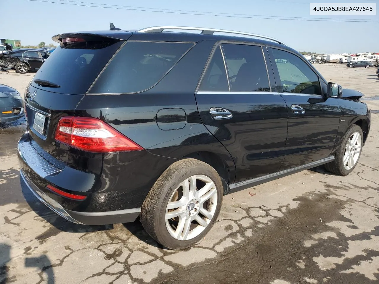 2014 Mercedes-Benz Ml 350 VIN: 4JGDA5JB8EA427645 Lot: 71080484