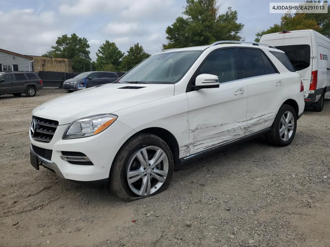 2014 Mercedes-Benz Ml 350 4Matic VIN: 4JGDA5HB5EA291013 Lot: 71217064