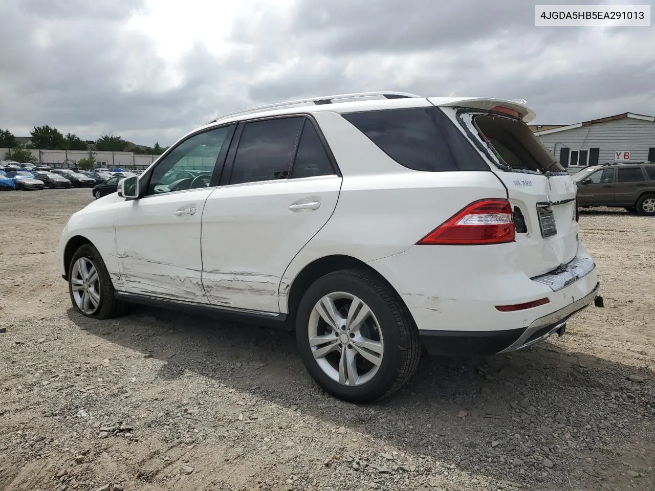 2014 Mercedes-Benz Ml 350 4Matic VIN: 4JGDA5HB5EA291013 Lot: 71217064