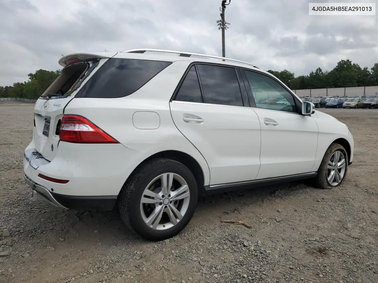 2014 Mercedes-Benz Ml 350 4Matic VIN: 4JGDA5HB5EA291013 Lot: 71217064