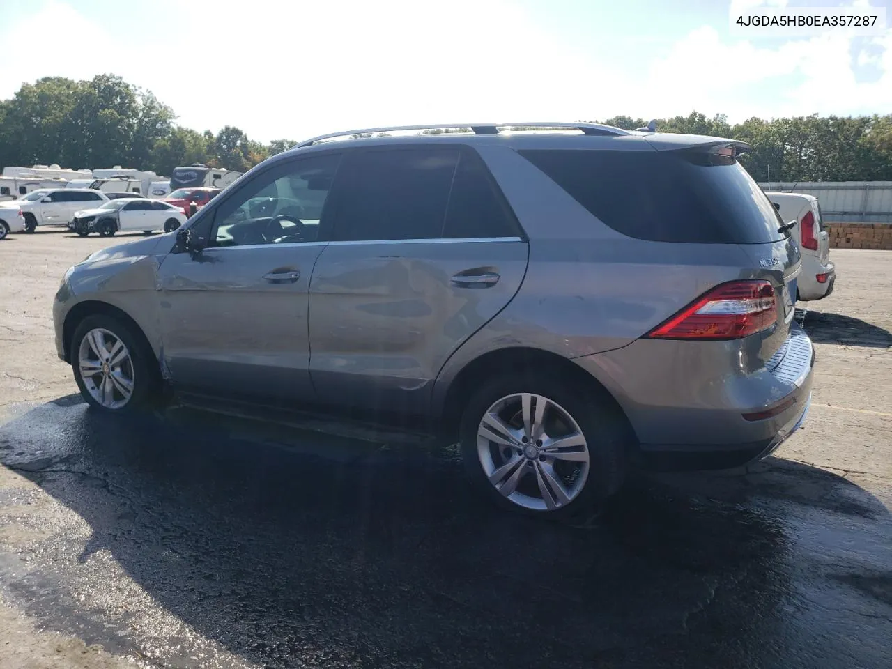 2014 Mercedes-Benz Ml 350 4Matic VIN: 4JGDA5HB0EA357287 Lot: 71393114