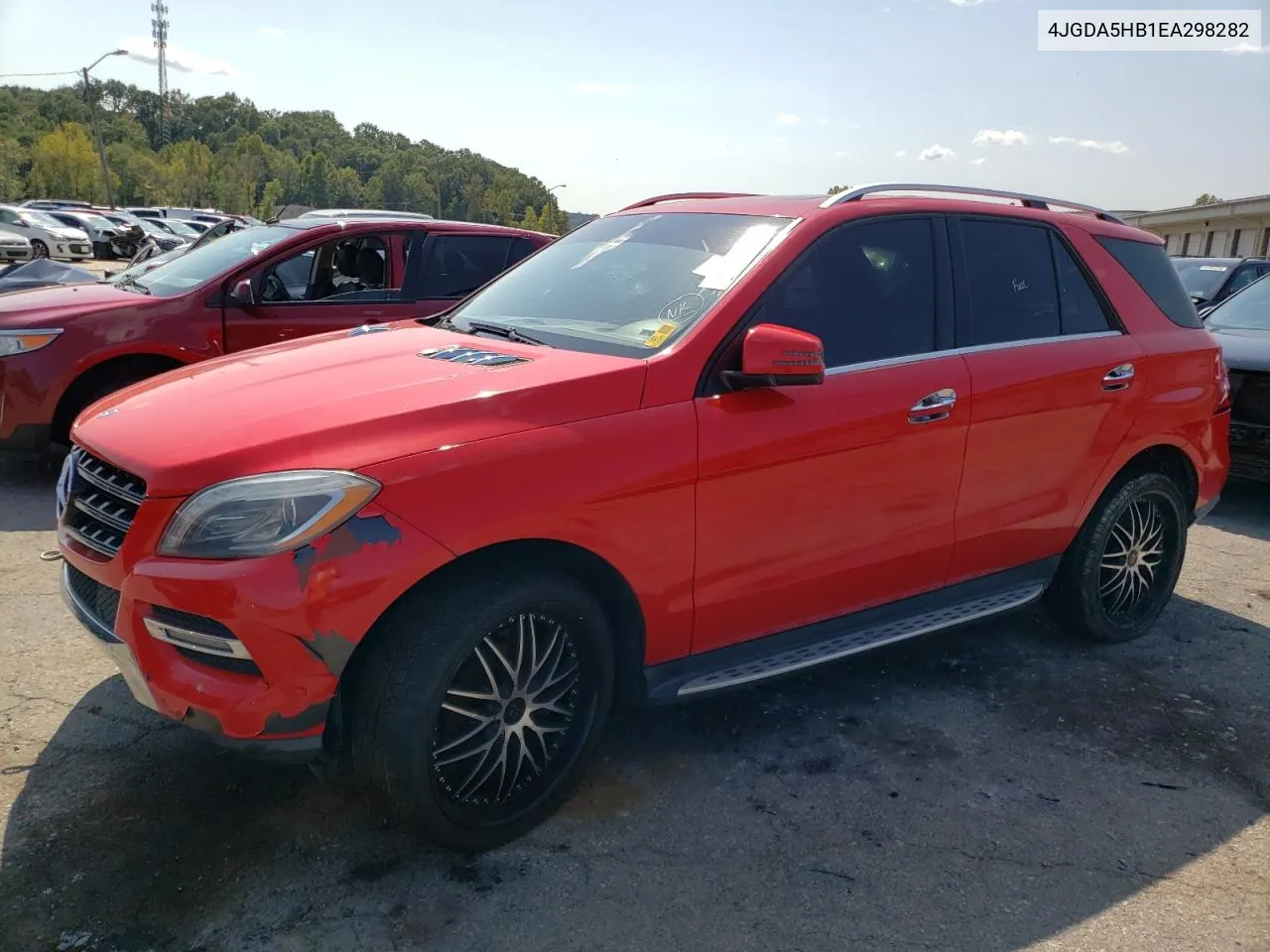 2014 Mercedes-Benz Ml 350 4Matic VIN: 4JGDA5HB1EA298282 Lot: 71565704