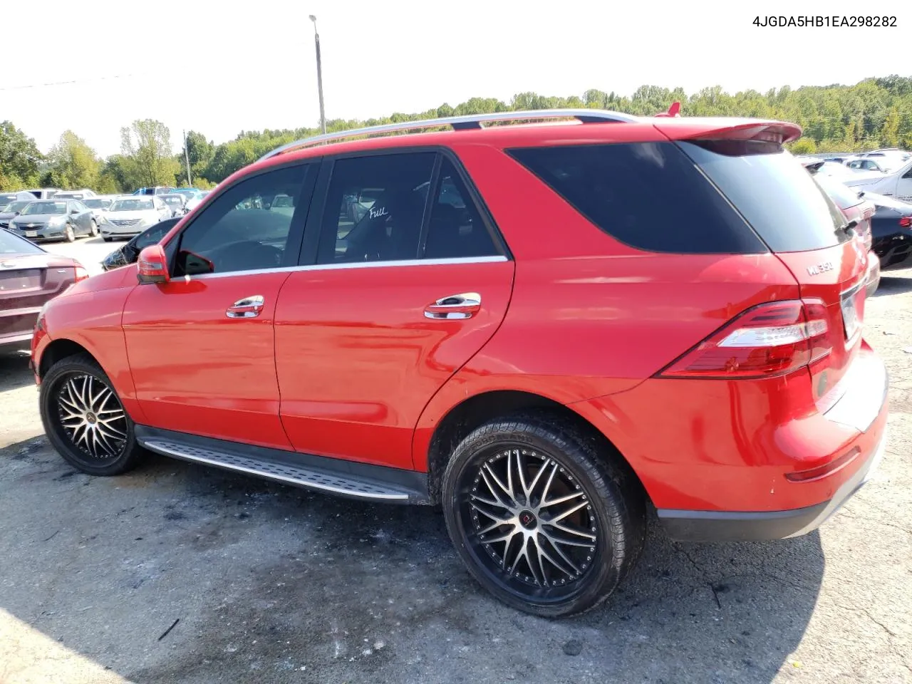 2014 Mercedes-Benz Ml 350 4Matic VIN: 4JGDA5HB1EA298282 Lot: 71565704