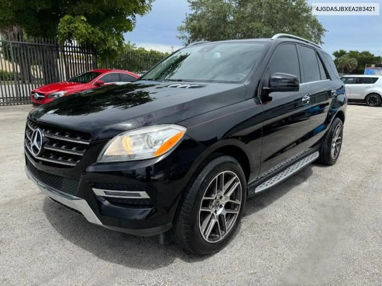 2014 Mercedes-Benz Ml 350 VIN: 4JGDA5JBXEA283421 Lot: 72244704