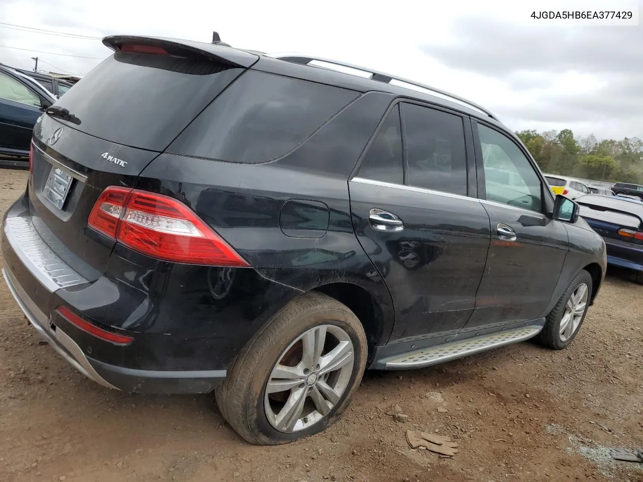 2014 Mercedes-Benz Ml 350 4Matic VIN: 4JGDA5HB6EA377429 Lot: 72607304