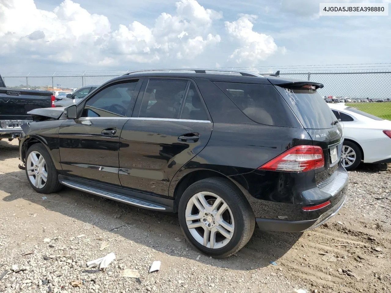 2014 Mercedes-Benz Ml 350 VIN: 4JGDA5JB3EA398880 Lot: 72692404