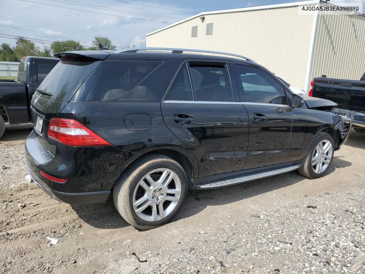 2014 Mercedes-Benz Ml 350 VIN: 4JGDA5JB3EA398880 Lot: 72692404