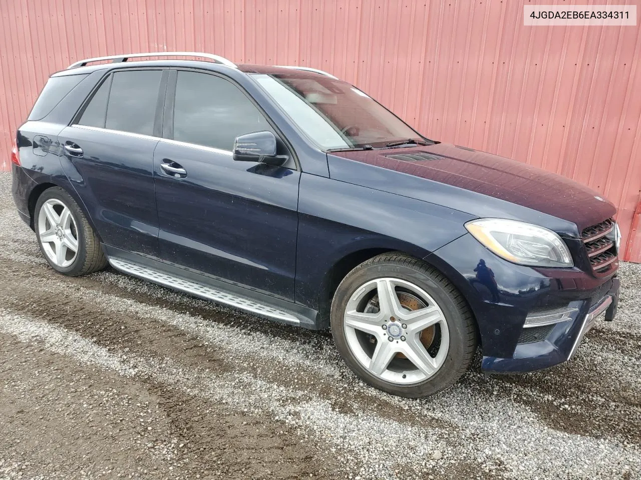 2014 Mercedes-Benz Ml 350 Bluetec VIN: 4JGDA2EB6EA334311 Lot: 72917724