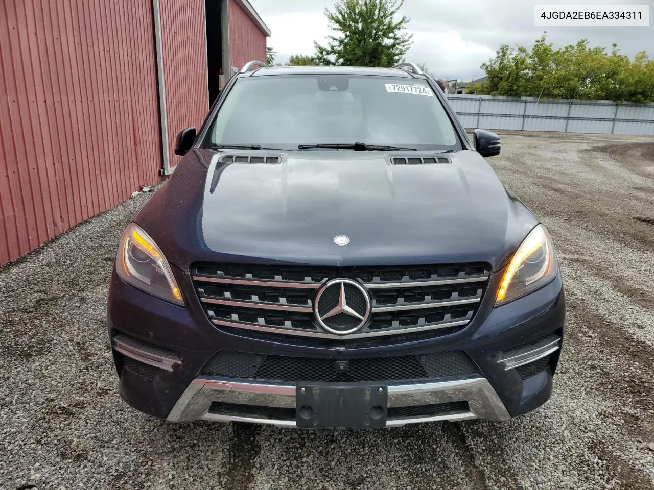 2014 Mercedes-Benz Ml 350 Bluetec VIN: 4JGDA2EB6EA334311 Lot: 72917724