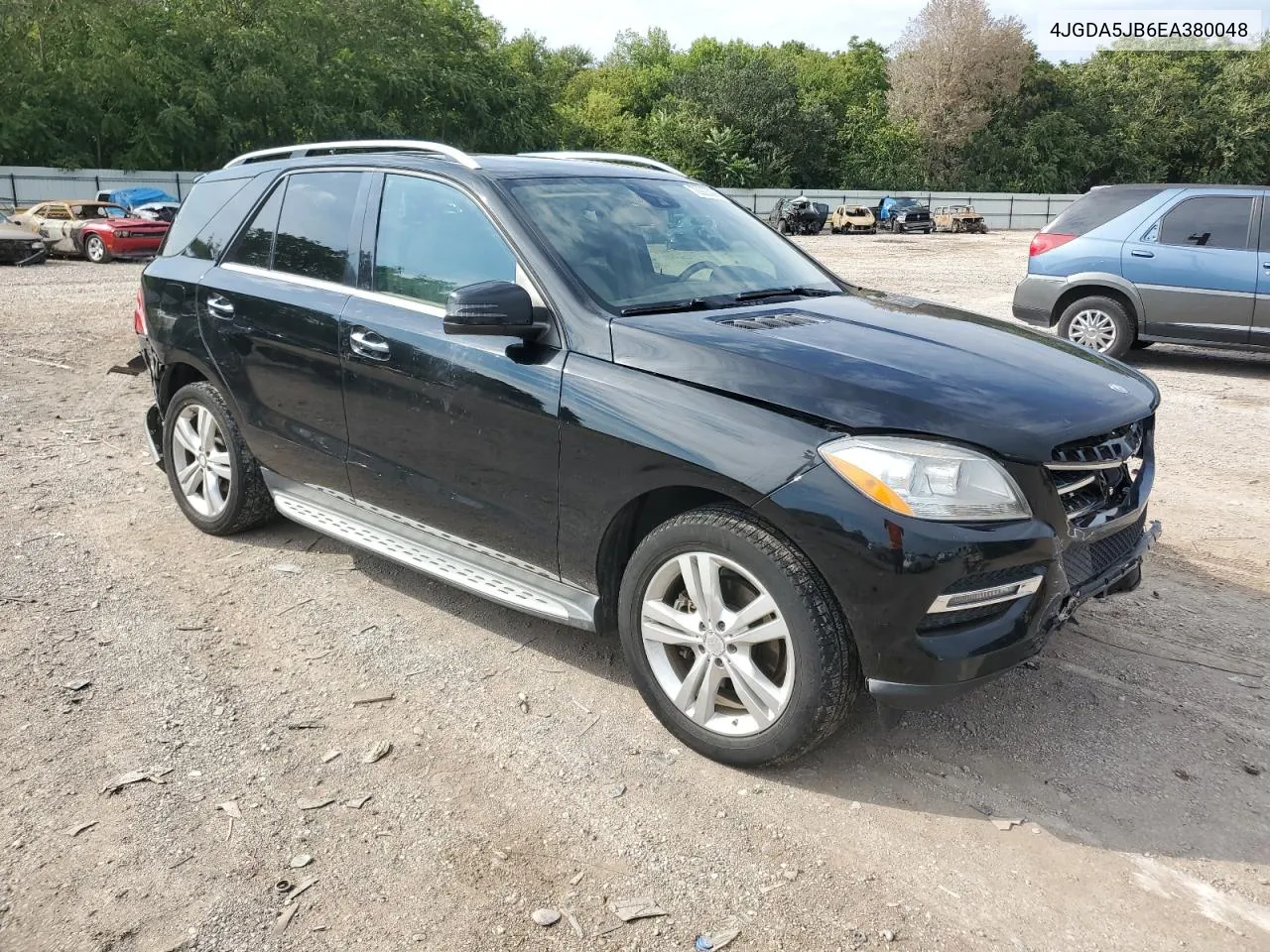 2014 Mercedes-Benz Ml 350 VIN: 4JGDA5JB6EA380048 Lot: 72923294