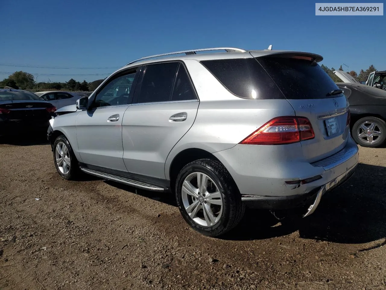 2014 Mercedes-Benz Ml 350 4Matic VIN: 4JGDA5HB7EA369291 Lot: 73506564