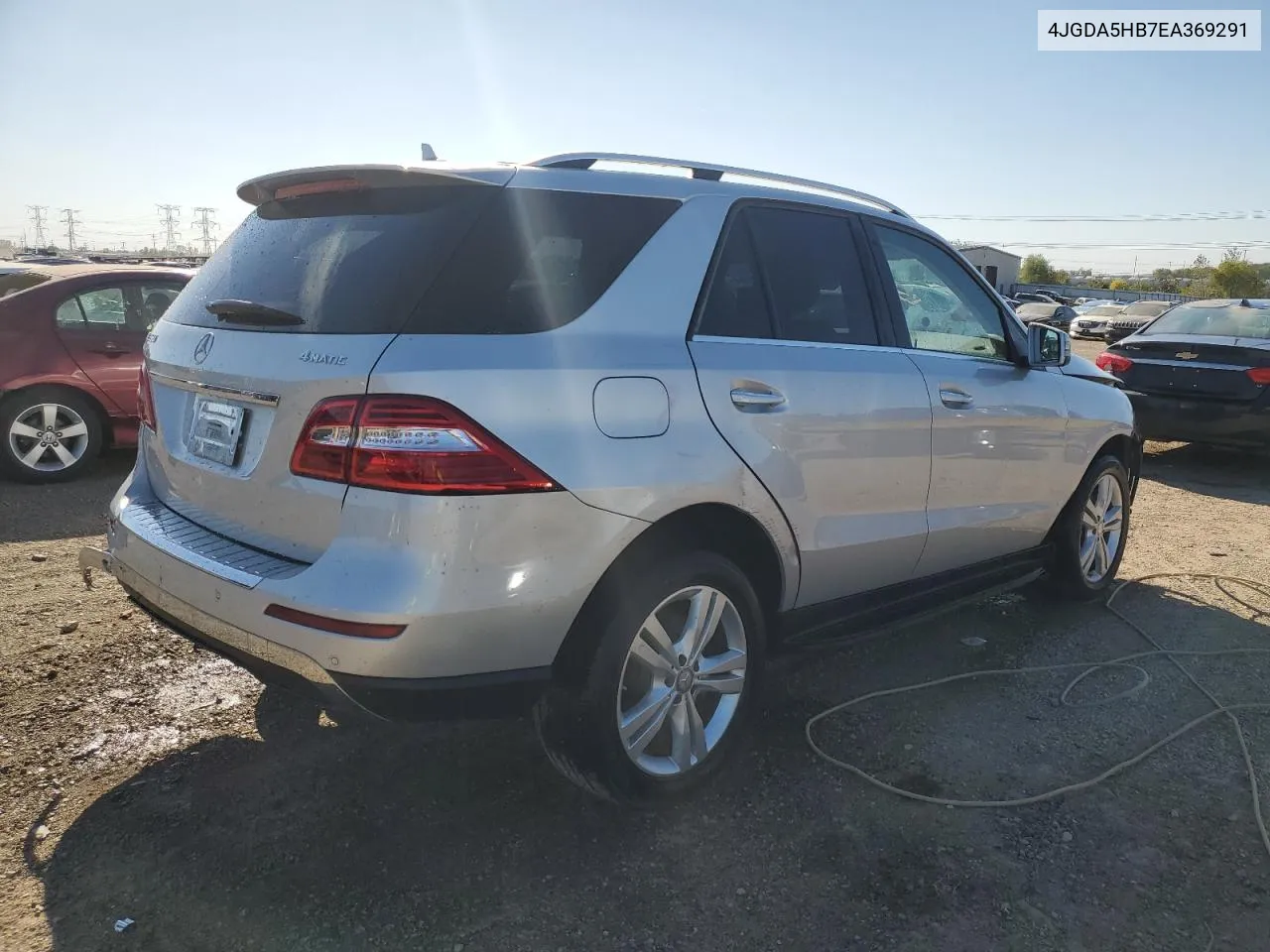 2014 Mercedes-Benz Ml 350 4Matic VIN: 4JGDA5HB7EA369291 Lot: 73506564