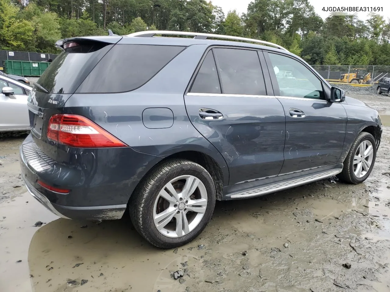 2014 Mercedes-Benz Ml 350 4Matic VIN: 4JGDA5HB8EA311691 Lot: 73589494