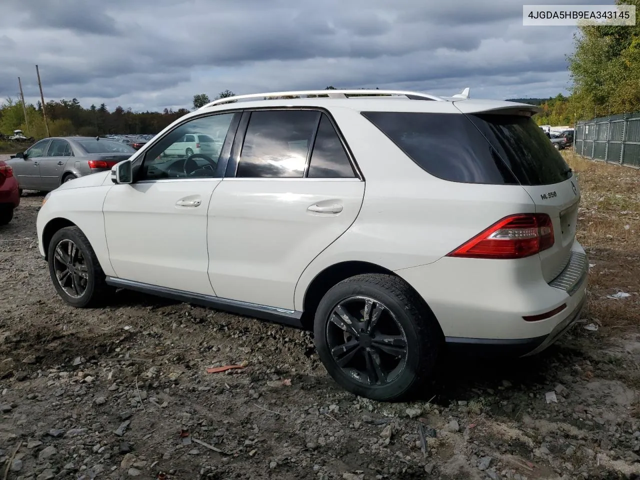 2014 Mercedes-Benz Ml 350 4Matic VIN: 4JGDA5HB9EA343145 Lot: 73811424