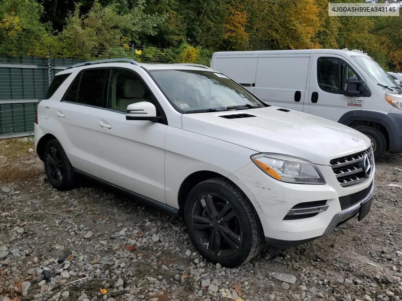 2014 Mercedes-Benz Ml 350 4Matic VIN: 4JGDA5HB9EA343145 Lot: 73811424