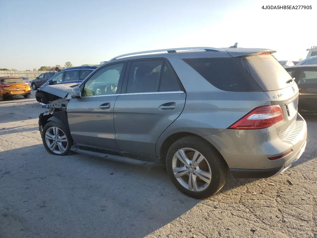 2014 Mercedes-Benz Ml 350 4Matic VIN: 4JGDA5HB5EA277905 Lot: 74002264