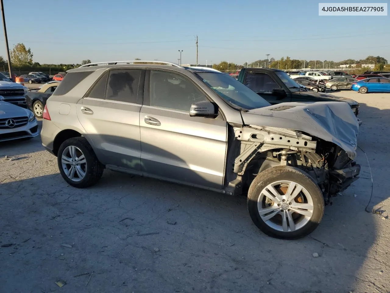 2014 Mercedes-Benz Ml 350 4Matic VIN: 4JGDA5HB5EA277905 Lot: 74002264