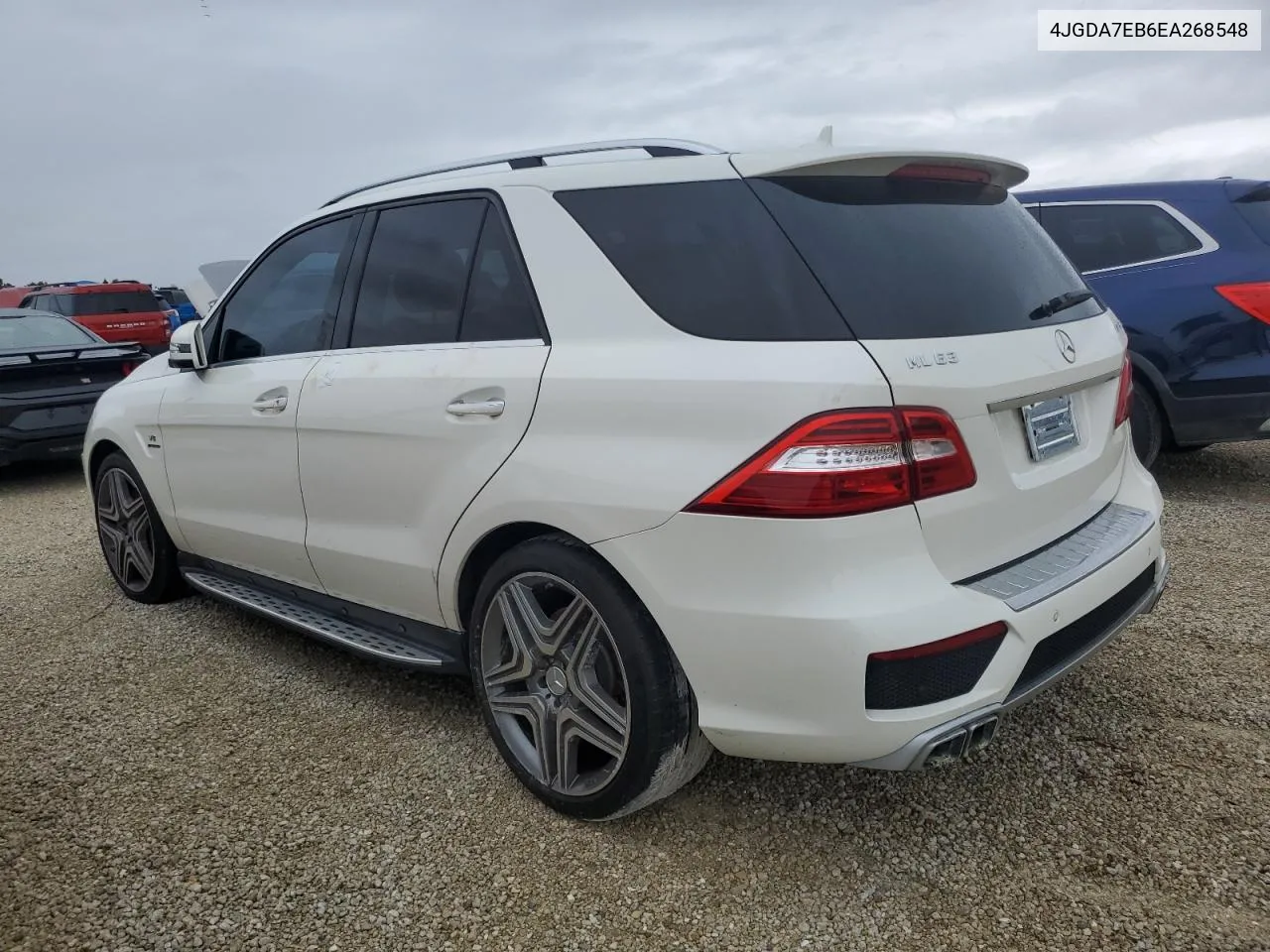 2014 Mercedes-Benz Ml 63 Amg VIN: 4JGDA7EB6EA268548 Lot: 74288914