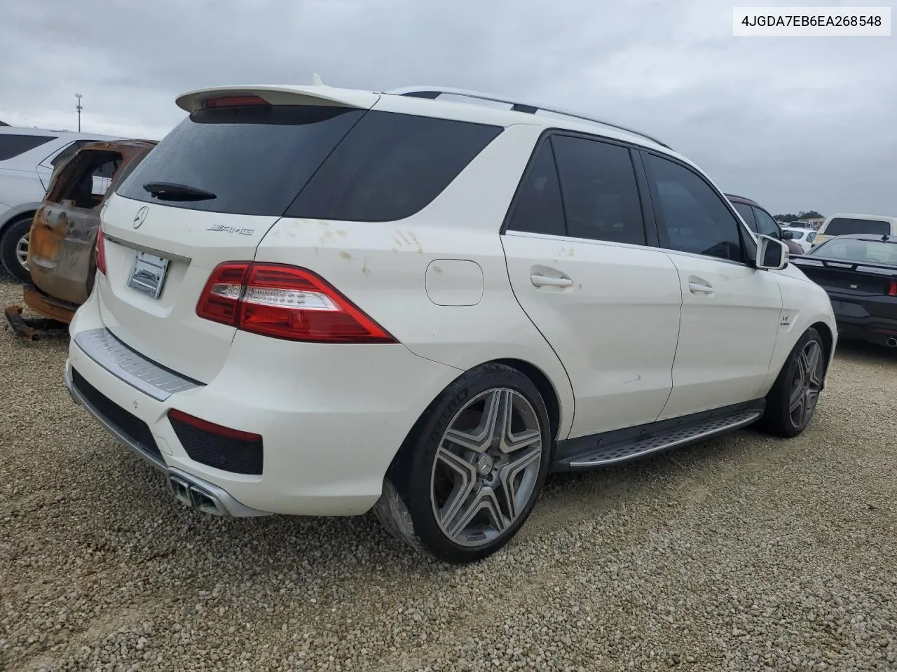 2014 Mercedes-Benz Ml 63 Amg VIN: 4JGDA7EB6EA268548 Lot: 74288914