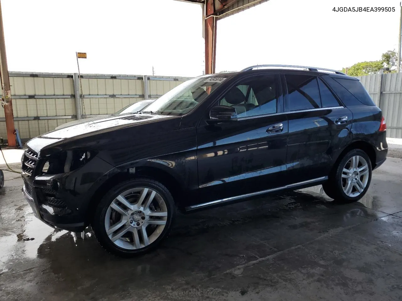 2014 Mercedes-Benz Ml 350 VIN: 4JGDA5JB4EA399505 Lot: 74345614