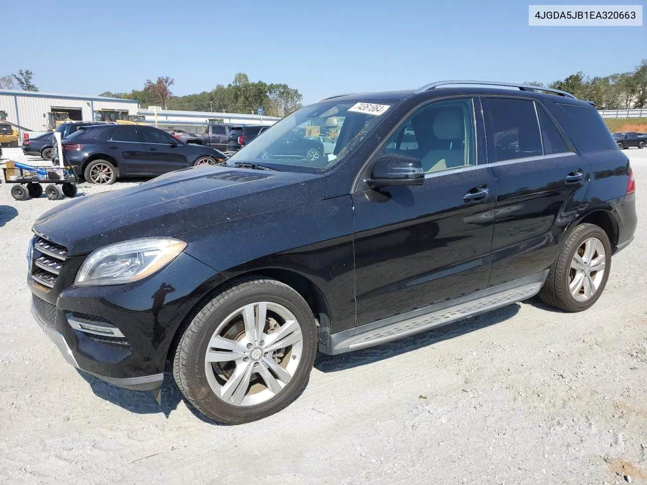 2014 Mercedes-Benz Ml 350 VIN: 4JGDA5JB1EA320663 Lot: 74361864