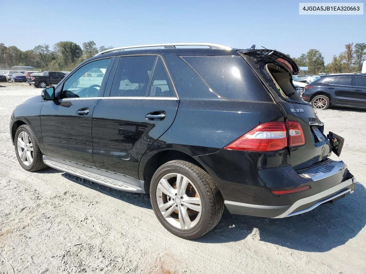 2014 Mercedes-Benz Ml 350 VIN: 4JGDA5JB1EA320663 Lot: 74361864